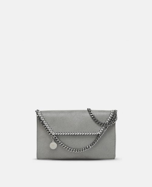 1a60147bdd71a13a1b230b9e05c9bde4757dcc58 581238W91321220 X Stella McCartney - Sac portefeuille Falabella à bandoulière, Femme, LIGHT GREY - 1a60147bdd71a13a1b230b9e05c9bde4757dcc58 581238W91321220 X