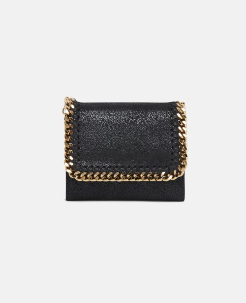 313aa74b8591c8e502182f5bae909a2bc8de1c02 431000W93551000 C Stella McCartney - Petit portefeuille à rabat Falabella, Femme, Black - 313aa74b8591c8e502182f5bae909a2bc8de1c02 431000W93551000 C
