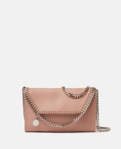 39fab2678668f067dd170a54ed607a90a3942ba9 581238WP00865702 X Stella McCartney - Sac portefeuille à bandoulière Falabella, Femme, Rose pivoine - 39fab2678668f067dd170a54ed607a90a3942ba9 581238WP00865702 X