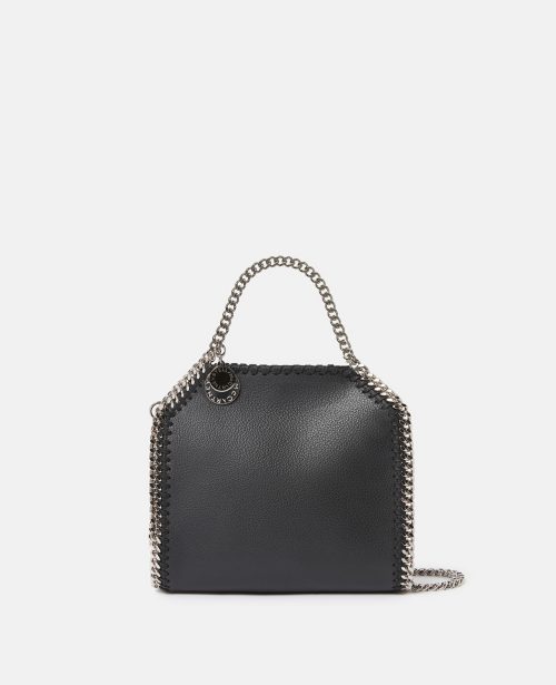 4db6d09eac00f8160fe32d05d02da78ca2382be4 7B0055WP02921000 X Stella McCartney - Petit cabas en MIRUM Falabella, Femme, Noir - 4db6d09eac00f8160fe32d05d02da78ca2382be4 7B0055WP02921000 X