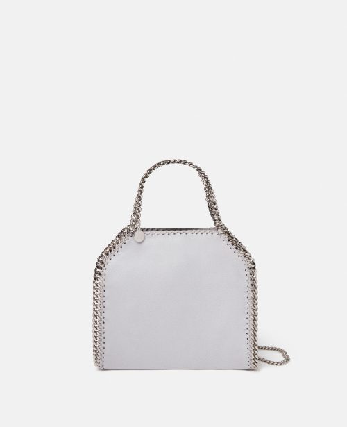 5a7e2bde5049ba8312cc60fde48803cfc197d149 371223WP00861906 C Stella McCartney - Mini cabas Falabella, Femme, Gris glace - 5a7e2bde5049ba8312cc60fde48803cfc197d149 371223WP00861906 C