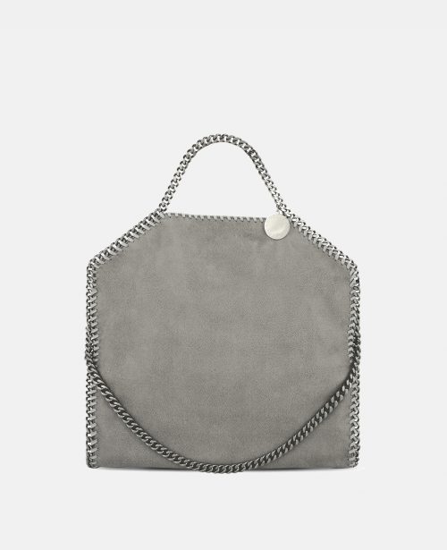 5e190d07a90bde64285d543f9605f33fc837f6c5 234387W91321220 x Stella McCartney - Cabas a rabat Falabella, Femme, LIGHT GREY - 5e190d07a90bde64285d543f9605f33fc837f6c5 234387W91321220 x