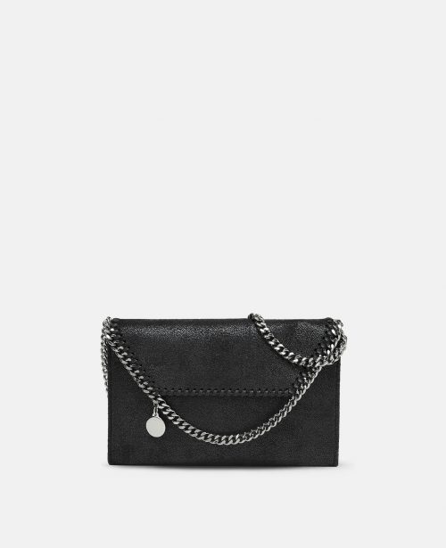655beb6d32d8b6b4c7e774e1853dc8d2ce4f3b16 581238W91321000 X Stella McCartney - Sac portefeuille Falabella à bandoulière, Femme, BLACK - 655beb6d32d8b6b4c7e774e1853dc8d2ce4f3b16 581238W91321000 X