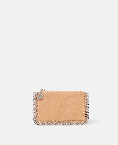 69c6e1852edad260b49f5943071bb8ceb2310e3f 422364WP00862502 X Stella McCartney - Porte cartes Falabella, Femme, Fauve - 69c6e1852edad260b49f5943071bb8ceb2310e3f 422364WP00862502 X