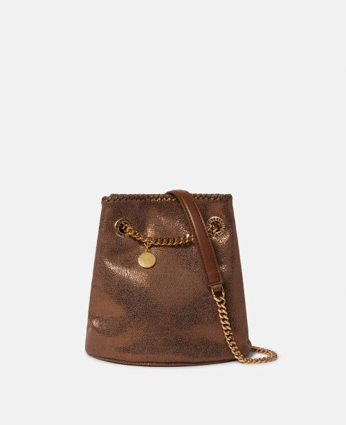 9eb28ec671adb80cdfdfb23e21d42f348b251c7b 7B0058WP03022000 X Stella McCartney - Sac seau Falabella, Femme, Bronze - 9eb28ec671adb80cdfdfb23e21d42f348b251c7b 7B0058WP03022000 X