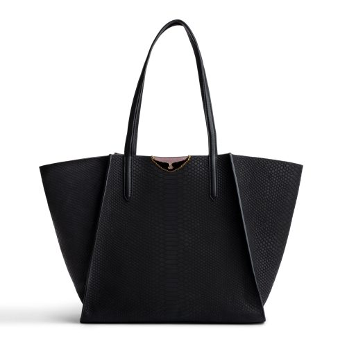 LWBA02267 NOIR SQUARE 1 Sac Le Borderline Soft Savage Noir - Femme - LWBA02267 NOIR SQUARE 1
