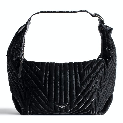 LWBA02374 NOIR SQUARE 1 Sac Le Cecilia Xl Galactic Matelassé Noir - Femme - LWBA02374 NOIR SQUARE 1