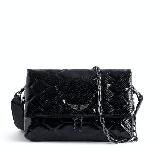 LWBA02425 NOIR SQUARE 1 Sac Rocky Glossy Wild Matelassé Noir - Femme - LWBA02425 NOIR SQUARE 1
