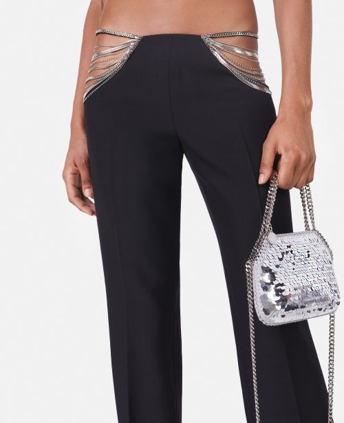 a54cc7b1c57adc5d75a4f1d016e0c4cb9b620179 700109WP02678101 C Stella McCartney - Mini cabas Falabella à paillettes oversize, Femme, Argent - a54cc7b1c57adc5d75a4f1d016e0c4cb9b620179 700109WP02678101 C