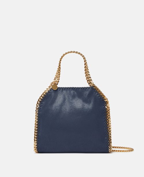 a815cebd9432205eb6451237608d382955eb0c4f 371223W93554044 X Stella McCartney - Mini cabas Falabella, Femme, Lune indigo - a815cebd9432205eb6451237608d382955eb0c4f 371223W93554044 X