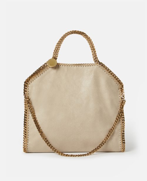 c98e5e3f04106ae6bc6651dc2d3e0aa739a2a390 234387W93559300 X Stella McCartney - Cabas à rabat Falabella, Femme, Butter Cream - c98e5e3f04106ae6bc6651dc2d3e0aa739a2a390 234387W93559300 X