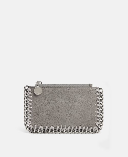 d5692708d022a4fbdf36b4041beed3cbc1dbc3cb 422364W91321220 X Stella McCartney - Falabella Zip Cardholder, Femme, Grey - d5692708d022a4fbdf36b4041beed3cbc1dbc3cb 422364W91321220 X