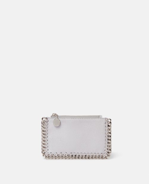 ef55893ccba4809bf8488e8b1dbffd9aac52e3a8 422364WP00861906 C Stella McCartney - Porte cartes Falabella, Femme, Gris glace - ef55893ccba4809bf8488e8b1dbffd9aac52e3a8 422364WP00861906 C