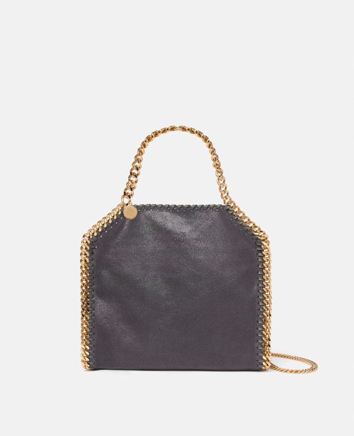 f29d72fa100747ae76bf78f04779bc4e89d8318f 371223W93551100 X Stella McCartney - Mini cabas Falabella, Femme, Noir céleste - f29d72fa100747ae76bf78f04779bc4e89d8318f 371223W93551100 X