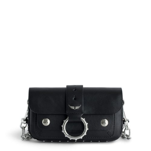 LWBA00017 NOIR SILVER SQUARE Sac Kate Wallet Noir Silver - Femme - LWBA00017 NOIR SILVER SQUARE