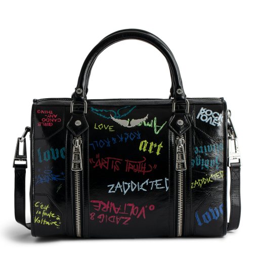 LWBA02386 NOIR SQUARE 1 Sac Sunny Medium #2 Tag Noir - Femme - LWBA02386 NOIR SQUARE 1