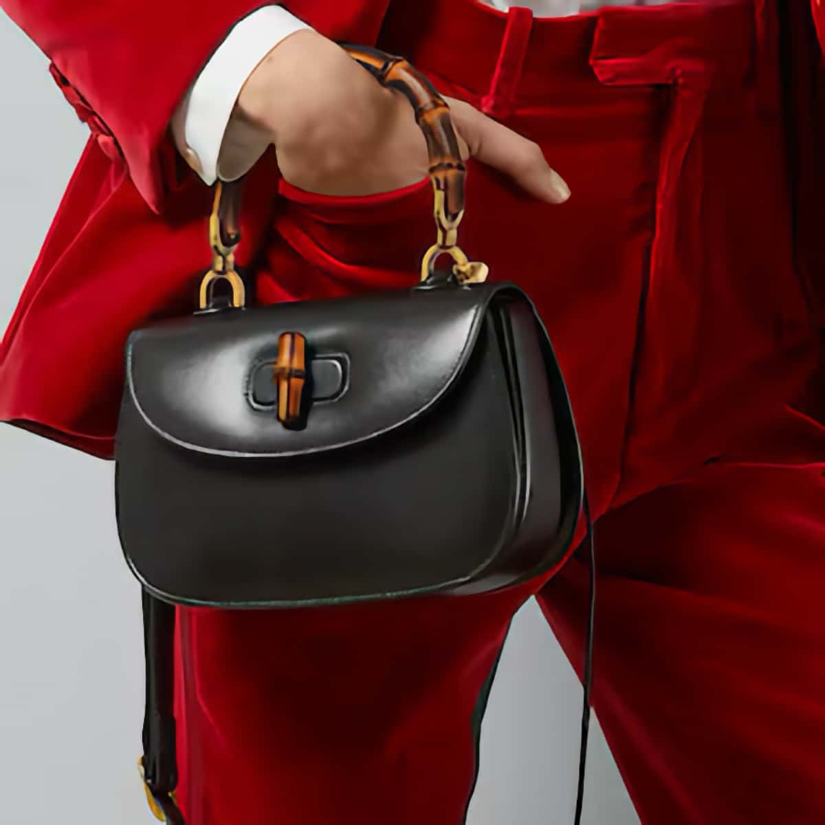 Sac Gucci Bamboo 1947 et sa anse en bambou