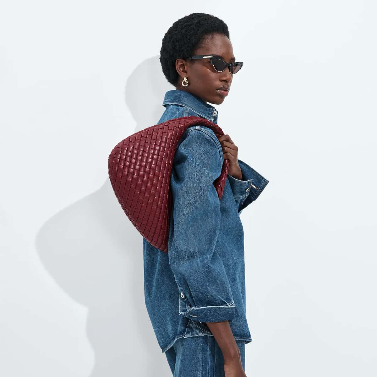 Sac Jodie Bottega Veneta en cuir Intrecciato