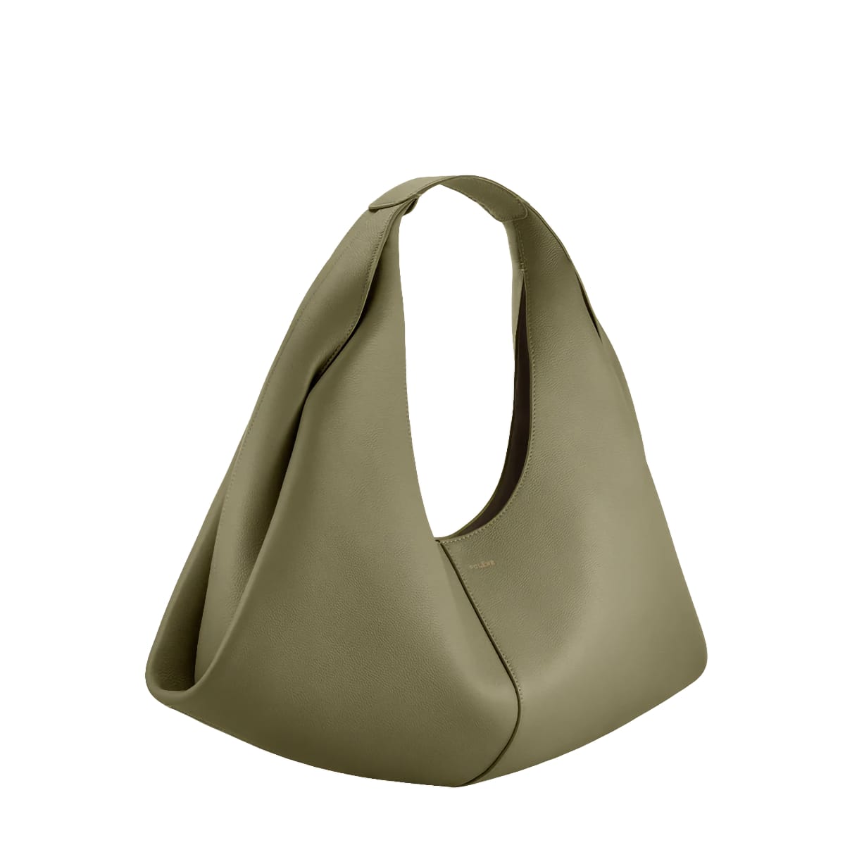 Sac Polène Shuldo tilleul en vue produit