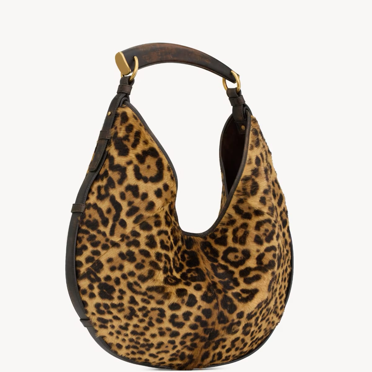 Sac Saint Laurent Mombasa Medium en finition léopard