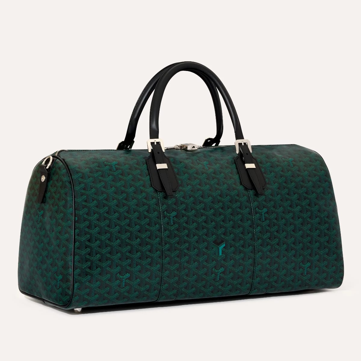 Sac de voyage Goyard Boston en Goyardine Vert Persistant