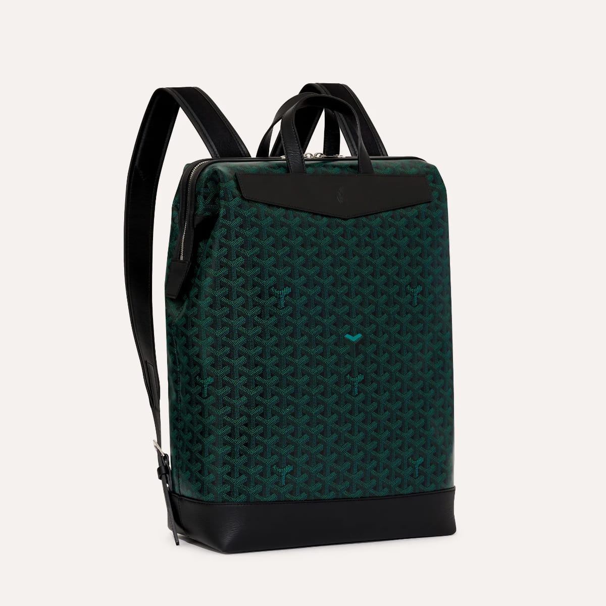 Sac à dos Goyard Cisalpin en Goyardine Vert Persistant