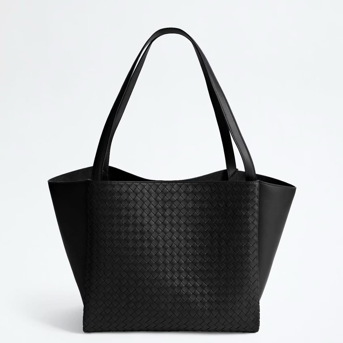 Sac Bottega Veneta Corso en cuir noir
