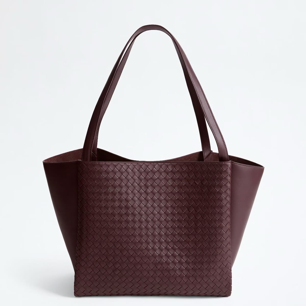 Sac Bottega Veneta Corso en cuir acajou deep mahogany