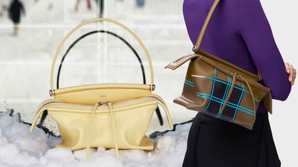 Sac Loewe Whisker : la nouveauté souple et sculpturale qui attire tous les regards.